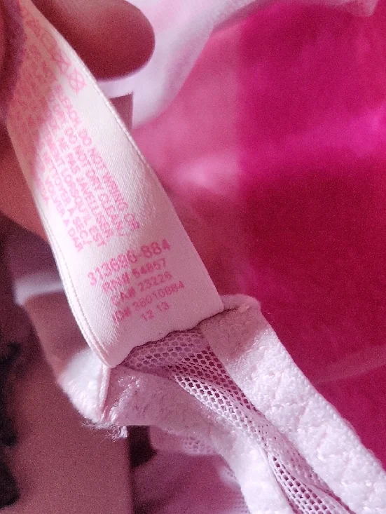 Victoria's Secret Pink Sheer Lace-Trim Babydoll Chemise - Picture 3 of 6